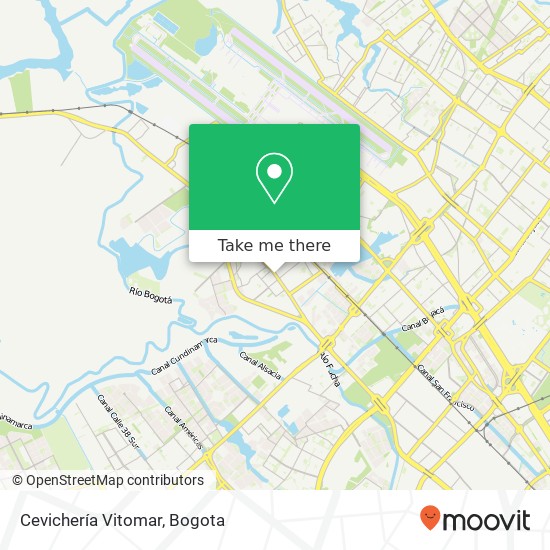 Mapa de Cevichería Vitomar