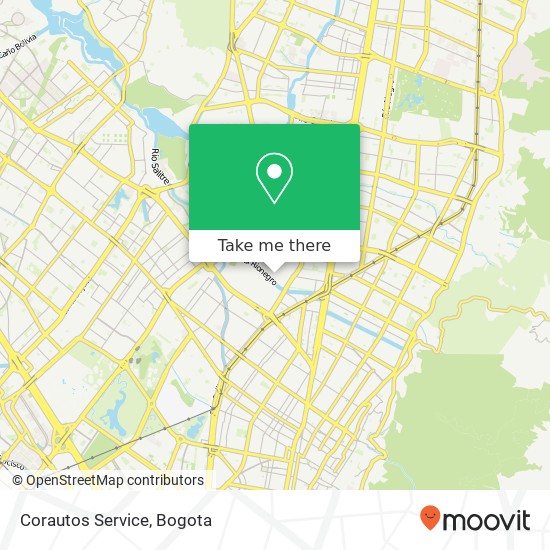 Corautos Service map