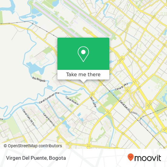 Virgen Del Puente map