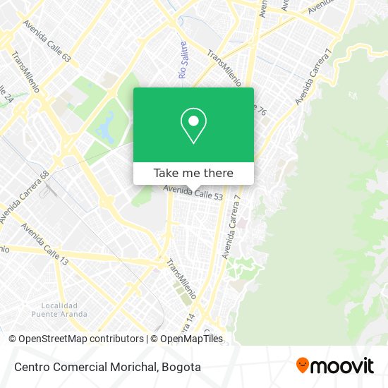 Mapa de Centro Comercial Morichal