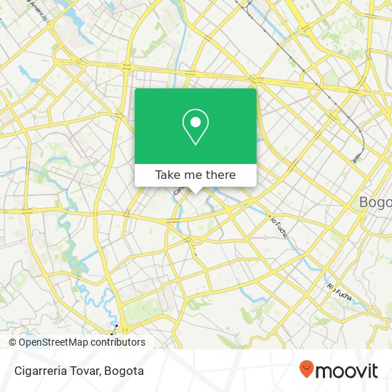 Cigarreria Tovar map