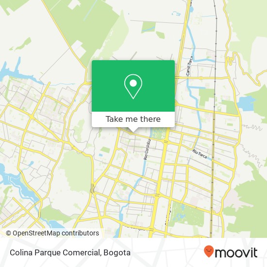 Colina Parque Comercial map