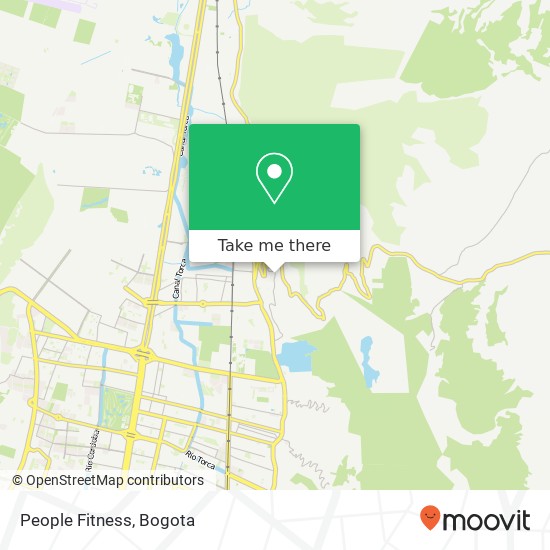 People Fitness map