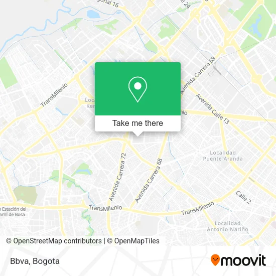Mapa de Bbva