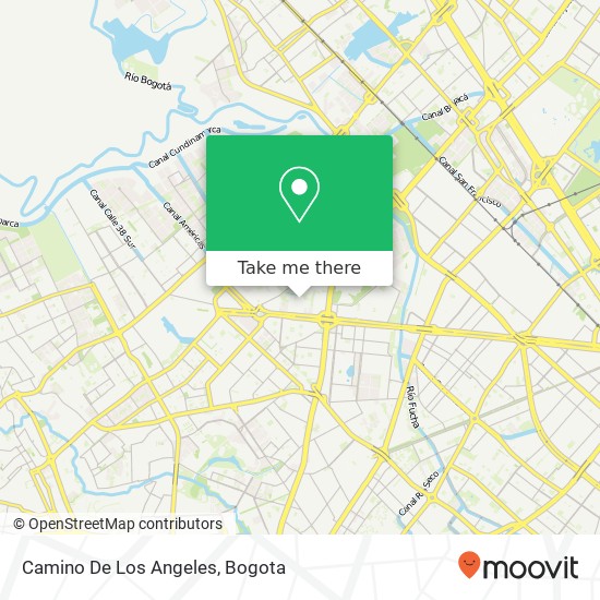 Camino De Los Angeles map