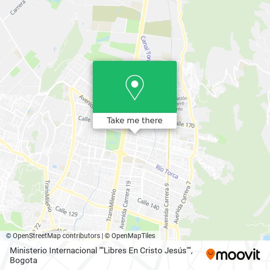 Ministerio Internacional ""Libres En Cristo Jesús"" map