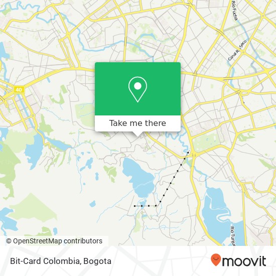 Mapa de Bit-Card Colombia