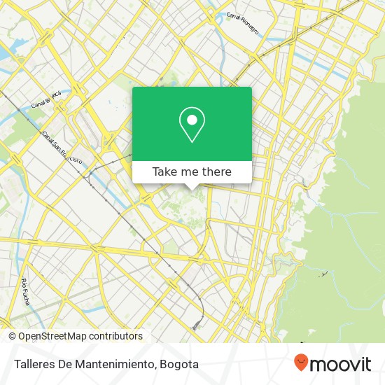 Talleres De Mantenimiento map