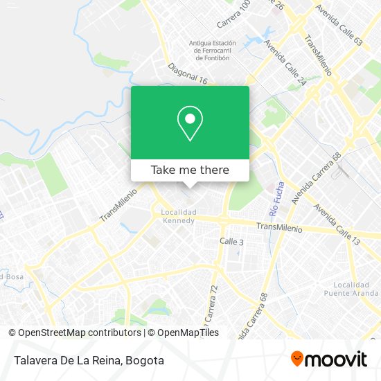 Mapa de Talavera De La Reina