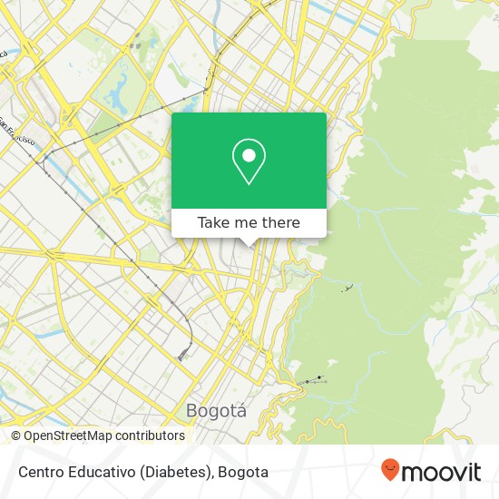 Centro Educativo (Diabetes) map
