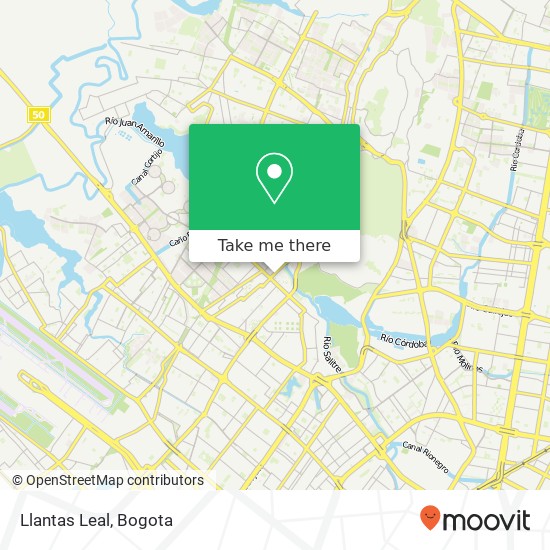 Llantas Leal map