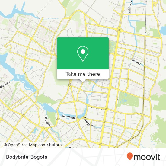 Bodybrite map