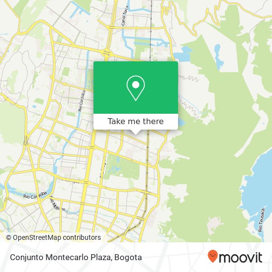 Conjunto Montecarlo Plaza map