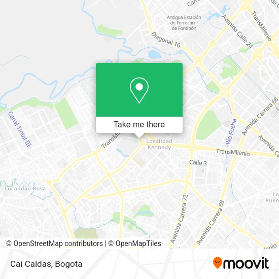 Mapa de Cai Caldas