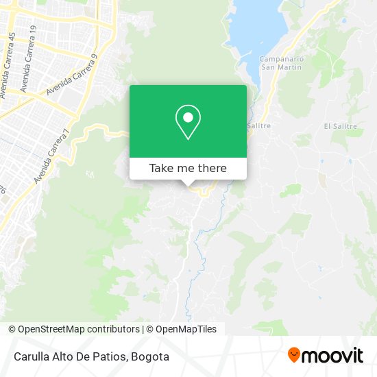 Carulla Alto De Patios map