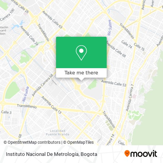 Instituto Nacional De Metrología map
