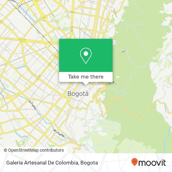 Galería Artesanal De Colombia map