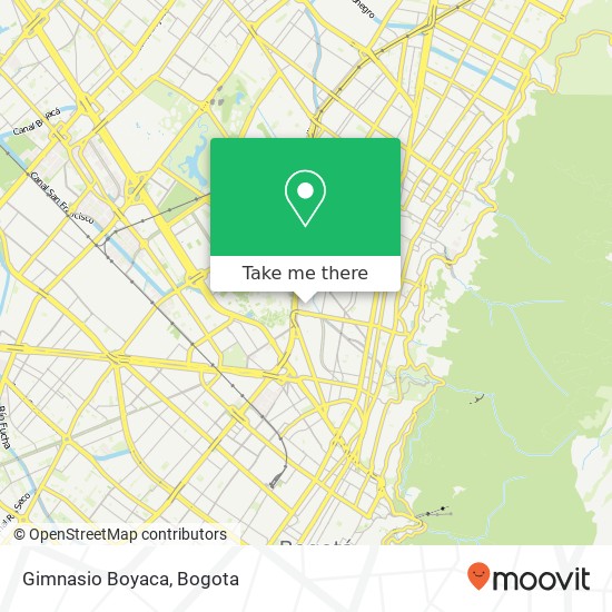 Gimnasio Boyaca map