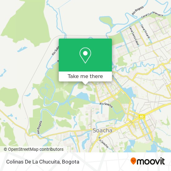 Colinas De La Chucuita map