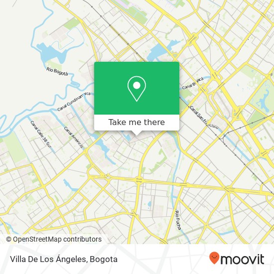 Villa De Los Ángeles map