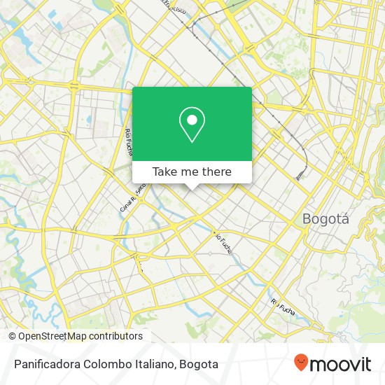 Panificadora Colombo Italiano map