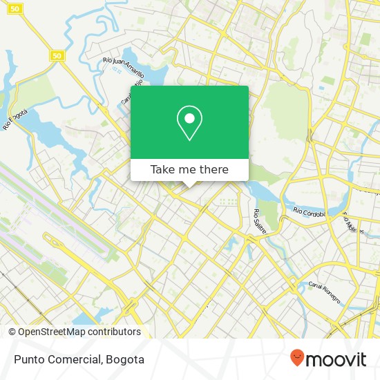 Punto Comercial map