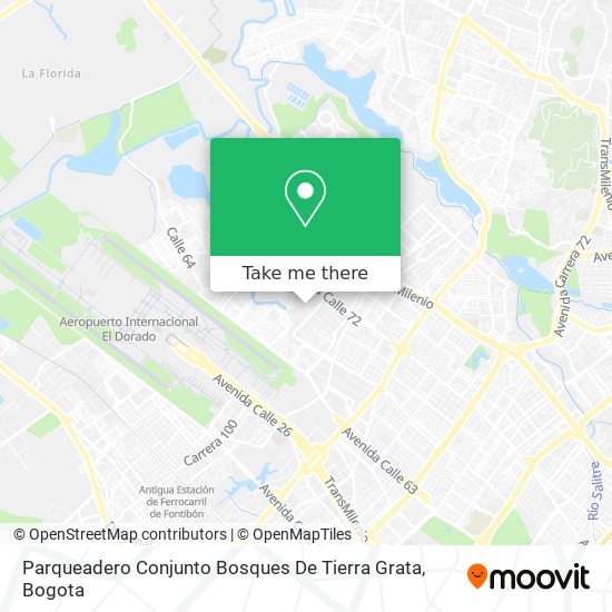 Parqueadero Conjunto Bosques De Tierra Grata map