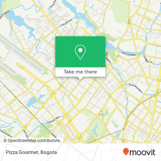 Pizza Gourmet map