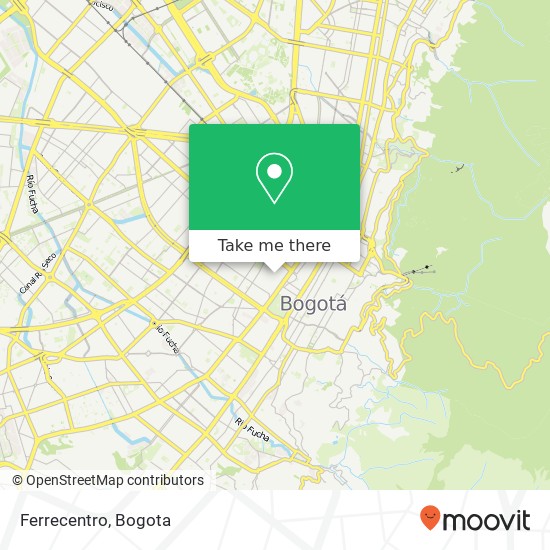 Mapa de Ferrecentro