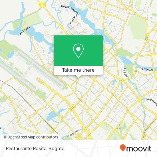 Restaurante Rosita map