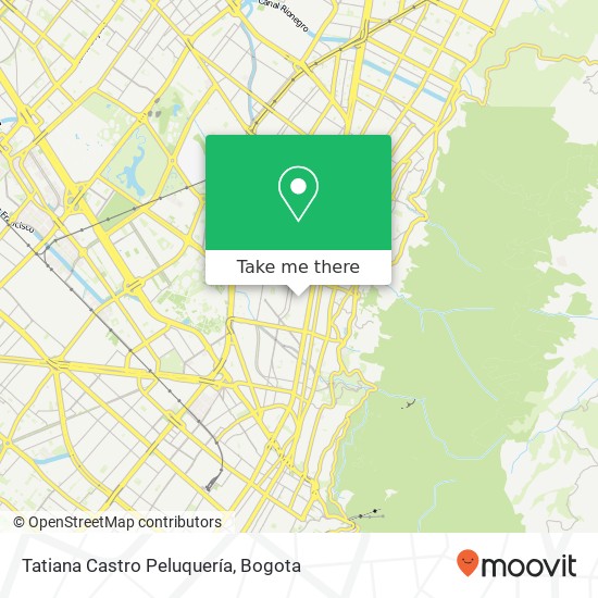 Tatiana Castro Peluquería map