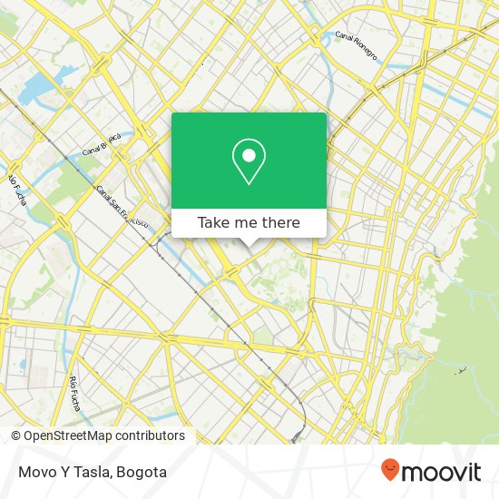 Mapa de Movo Y Tasla