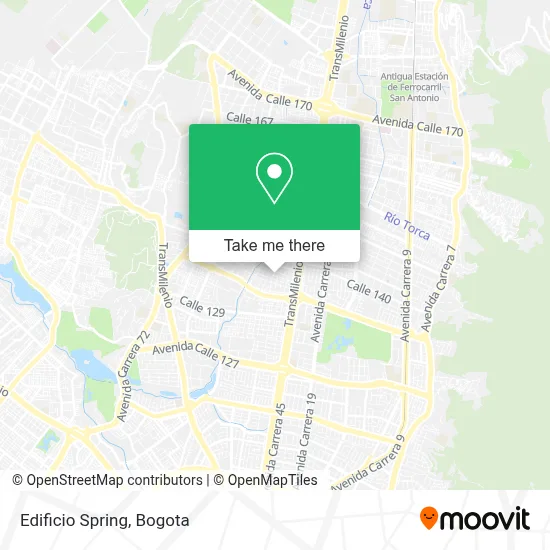 Edificio Spring map