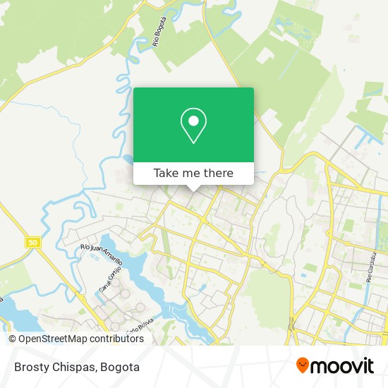 Brosty Chispas map