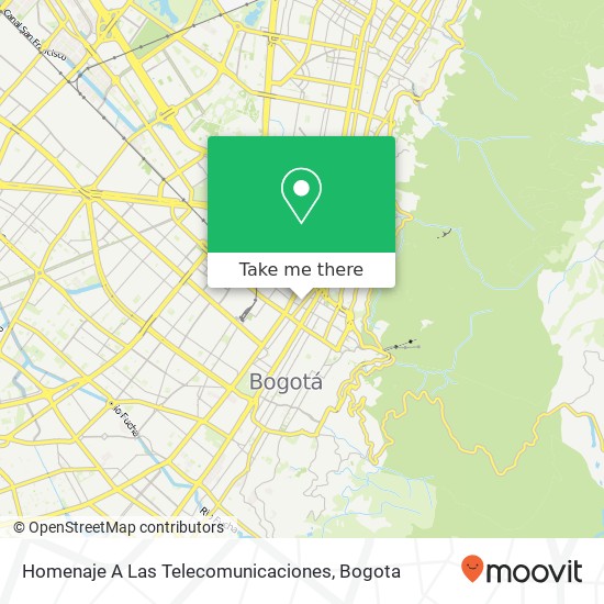 Homenaje A Las Telecomunicaciones map