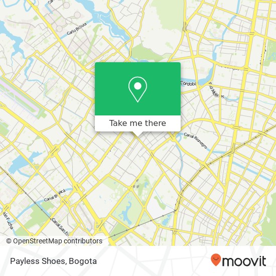 Payless Shoes map