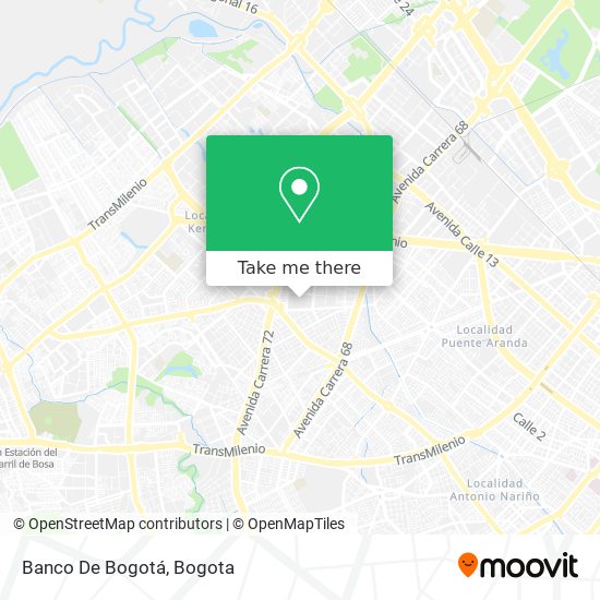 Banco De Bogotá map