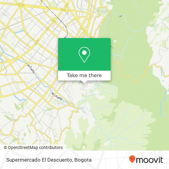 Supermercado El Descuento map