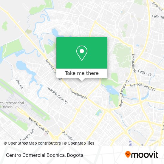 Centro Comercial Bochica map