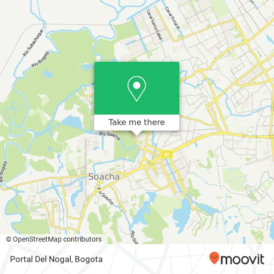 Portal Del Nogal map