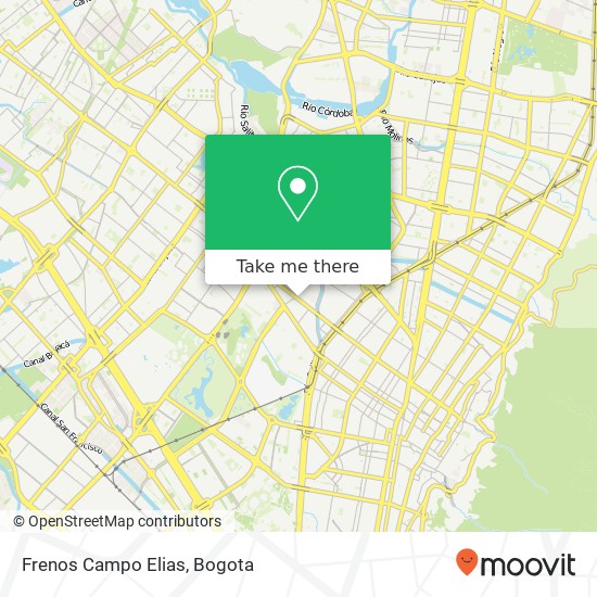 Frenos Campo Elias map