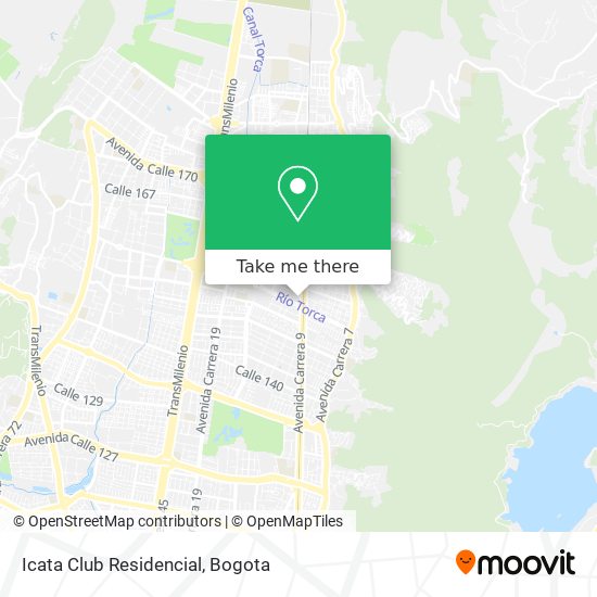 Mapa de Icata Club Residencial