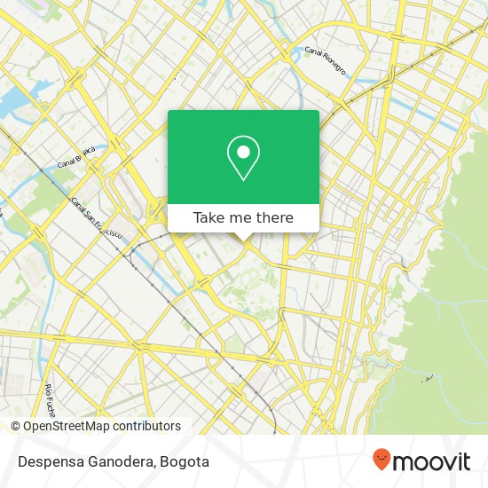Despensa Ganodera map