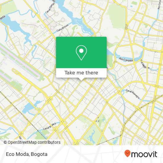 Eco Moda map