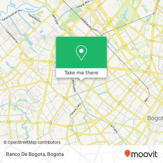 Banco De Bogota map