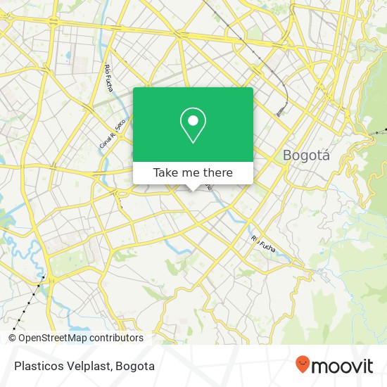 Plasticos Velplast map