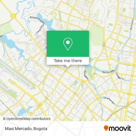 Maxi Mercado map