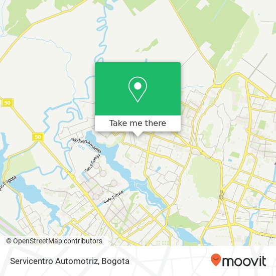 Servicentro Automotriz map
