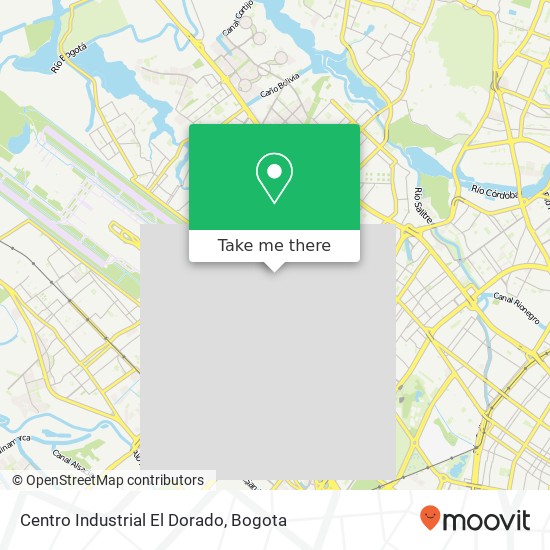 Centro Industrial El Dorado map