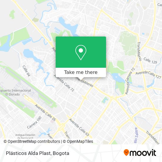 Plásticos Alda Plast map